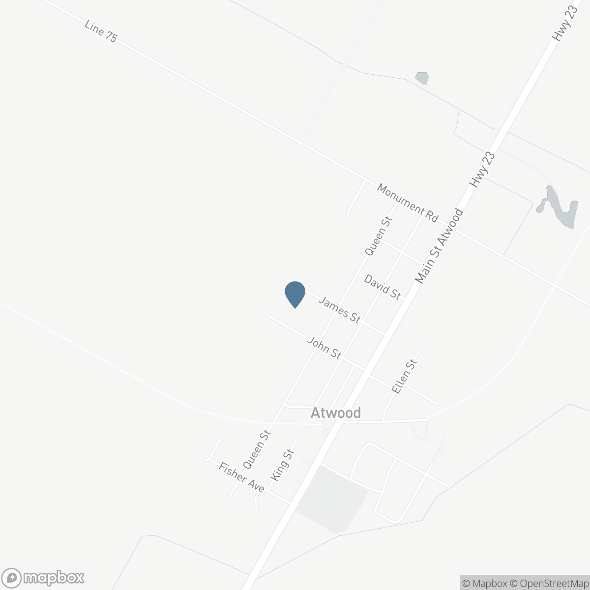 161 JAMES Street, Atwood, Ontario N0G 1B0